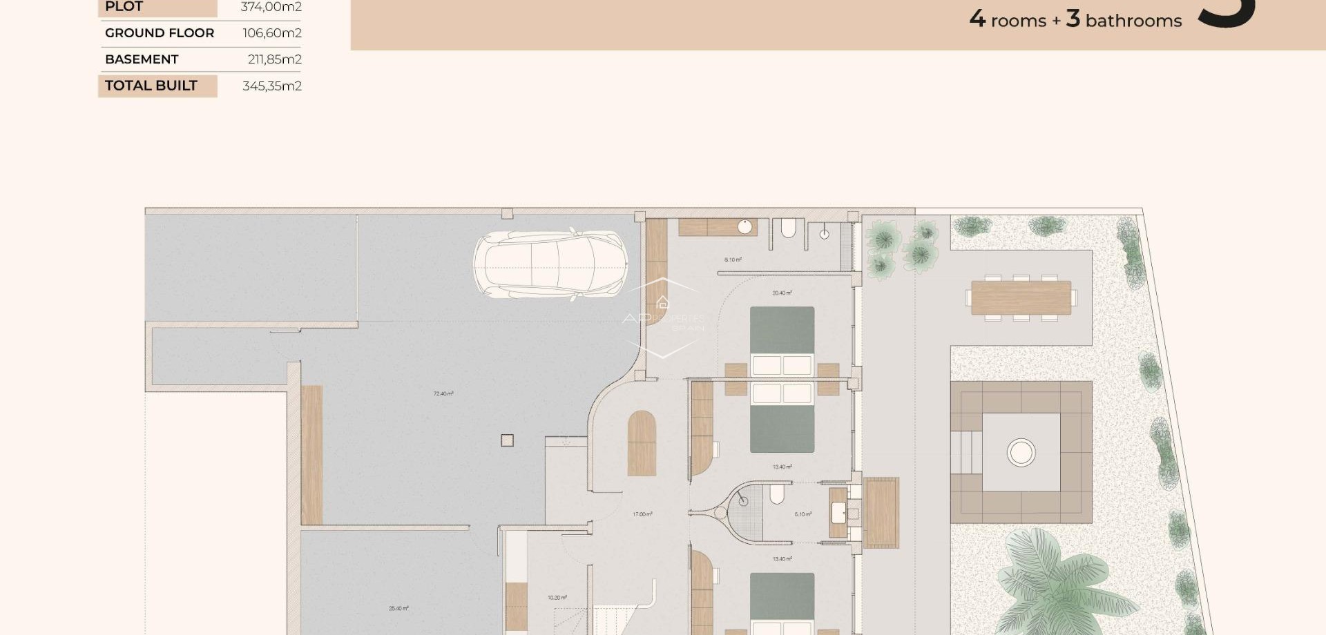 New Build - Villa - Detached -
Algorfa - La Finca