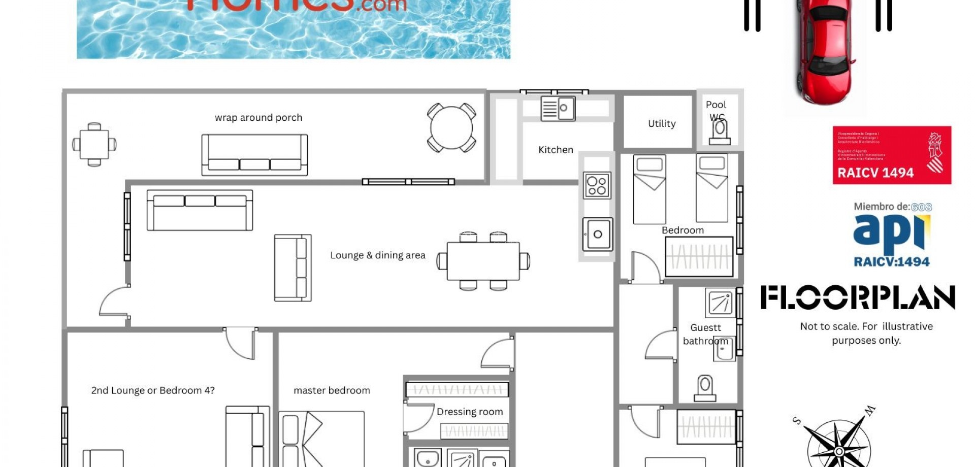 Reventa - Villa - Independiente -
Hondón de las Nieves