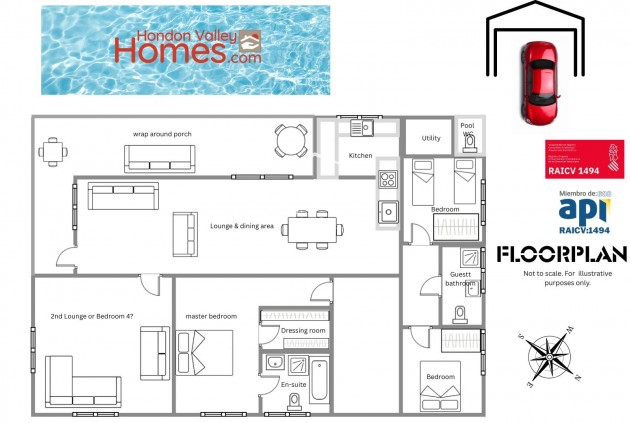 Reventa - Villa - Independiente -
Hondón de las Nieves