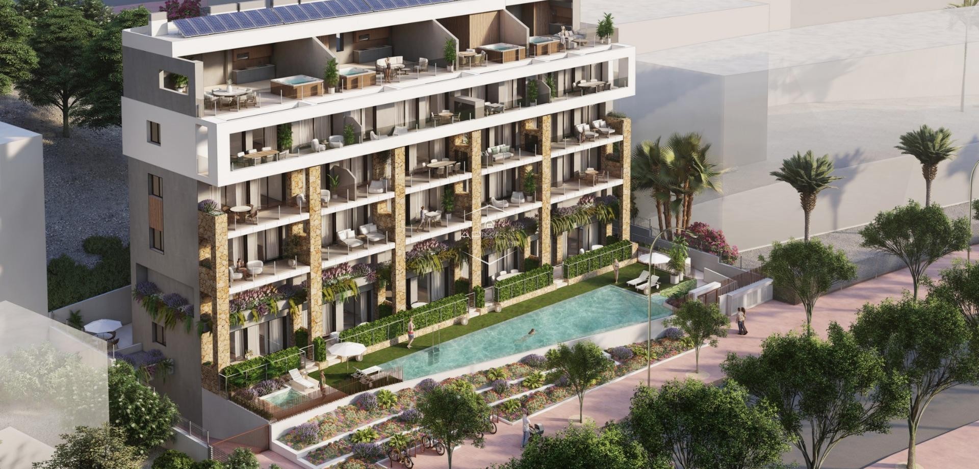 New Build - Apartment - flat -
Villajoyosa - Puntes del Moro