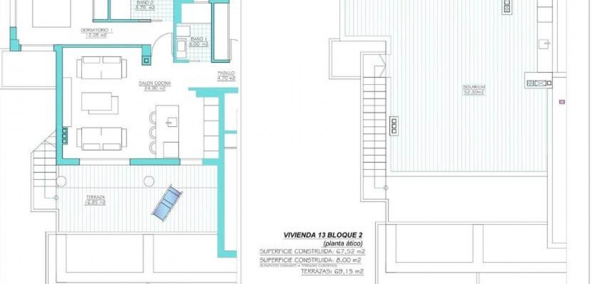 Nueva construcción  - Apartamento - Ático -
Torre Pacheco - Santa Rosalia