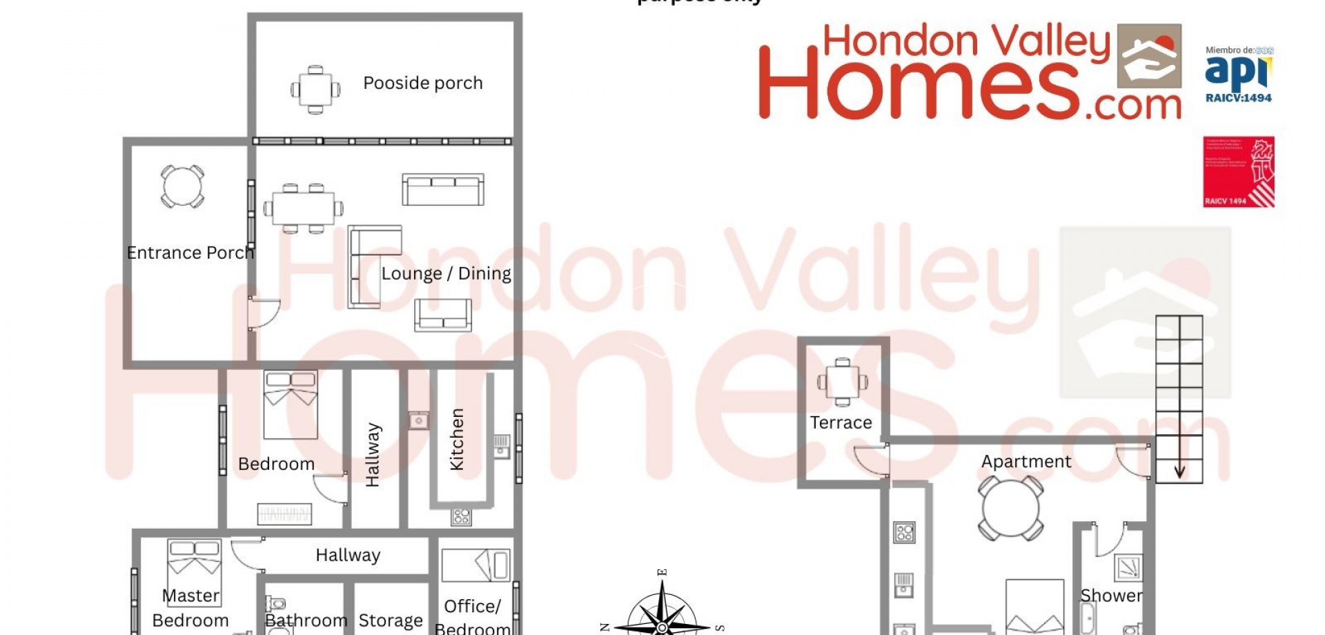 Reventa - Villa - Independiente -
Hondón de los Fráiles