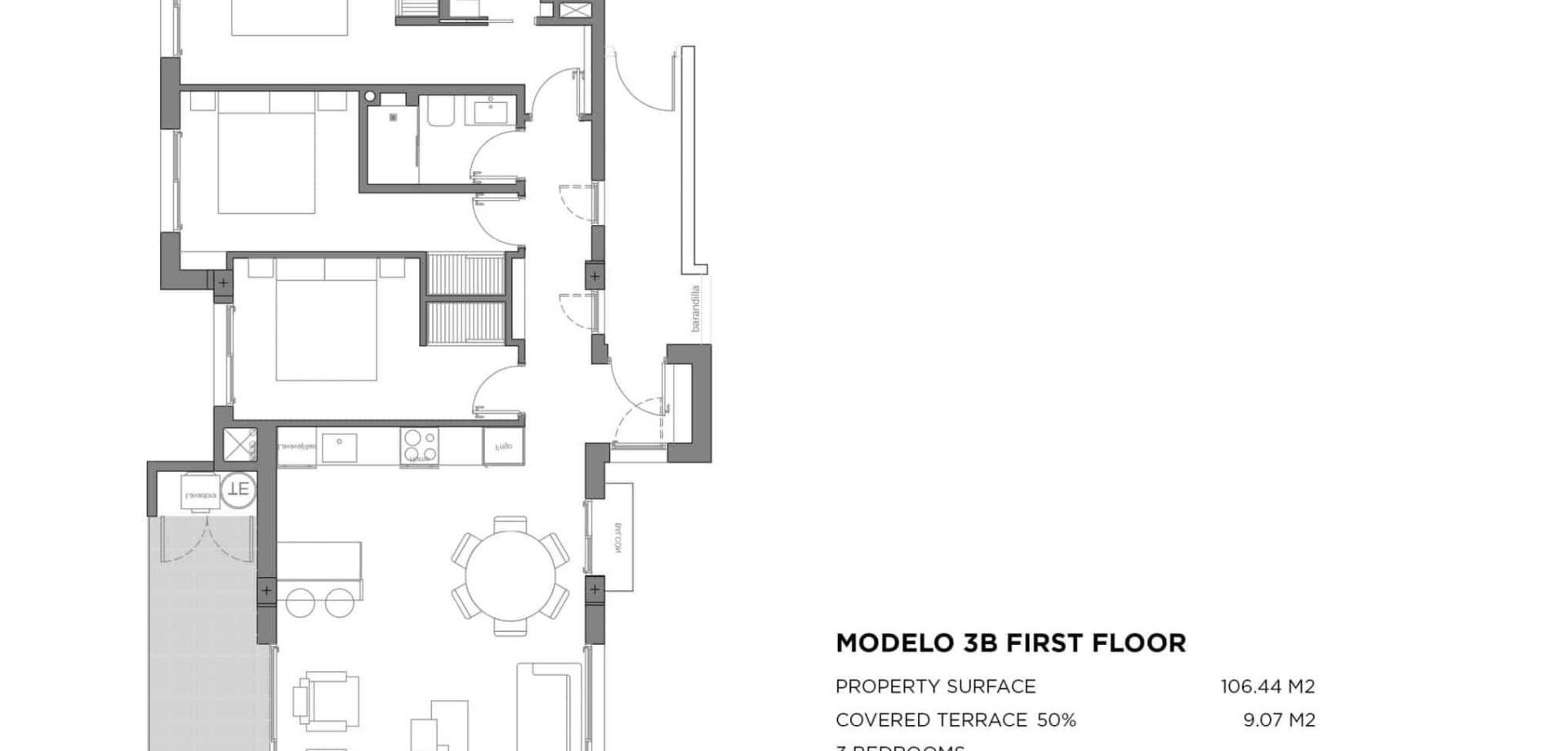 New Build - Apartment - flat -
Los Alcázares - Parque Diana