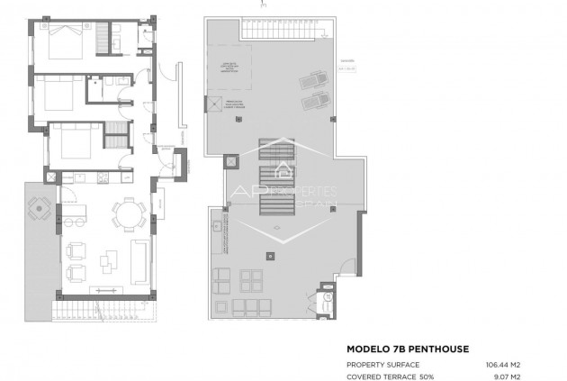Nieuwbouw Woningen - Appartement - Penthouse -
Los Alcázares - Parque Diana