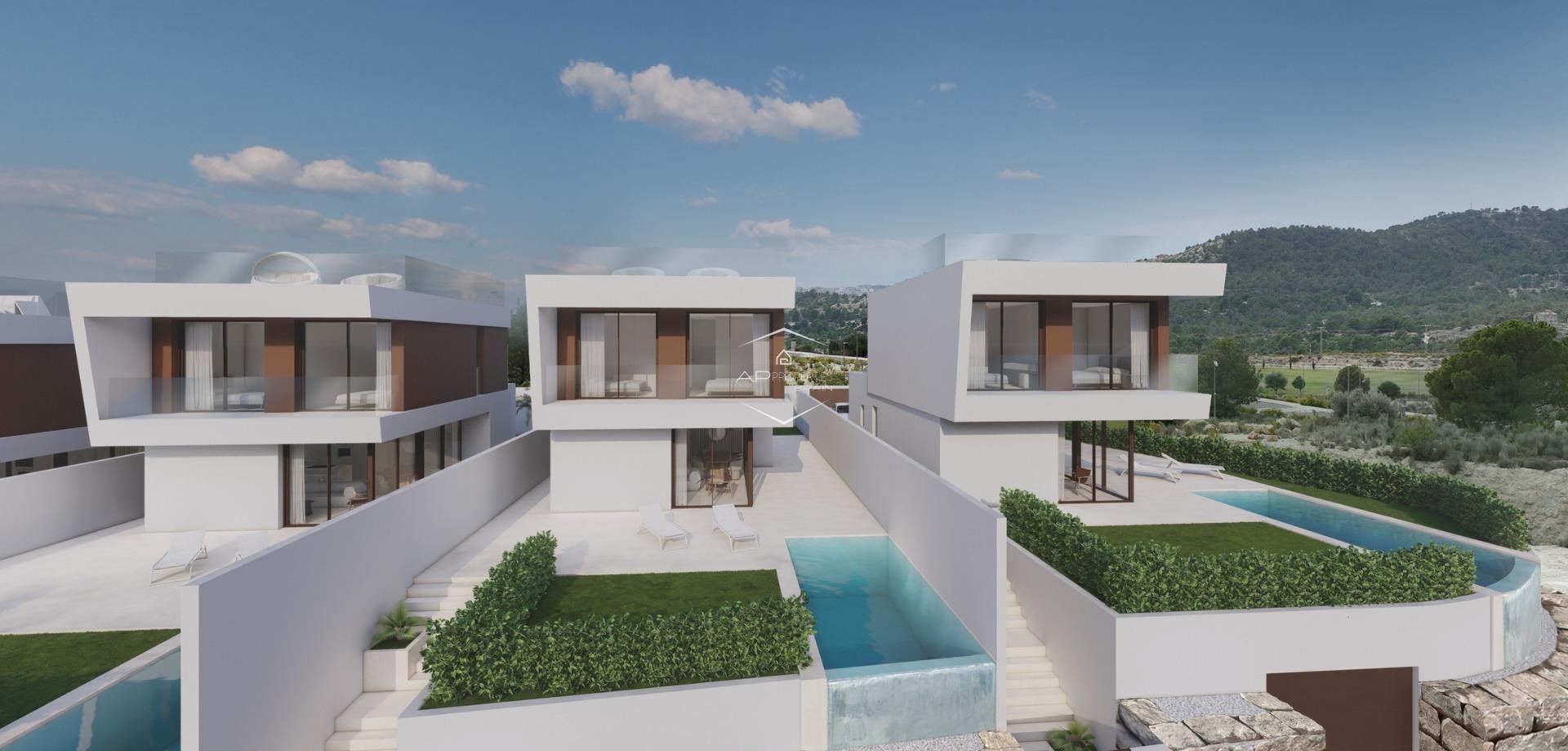 New Build - Villa - Detached -
Finestrat - Puig Campana Golf