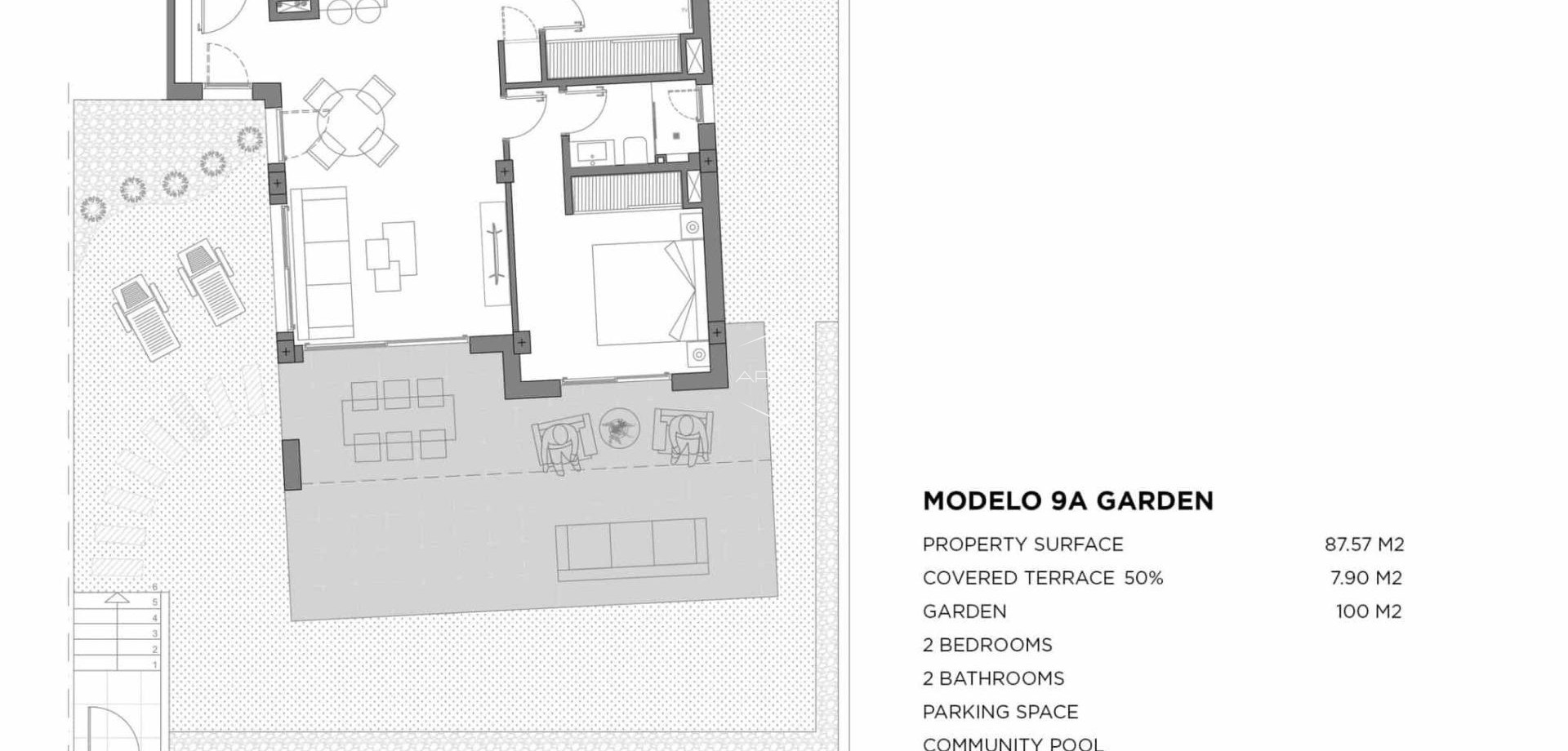 New Build - Apartment - flat -
Los Alcázares - Parque Diana