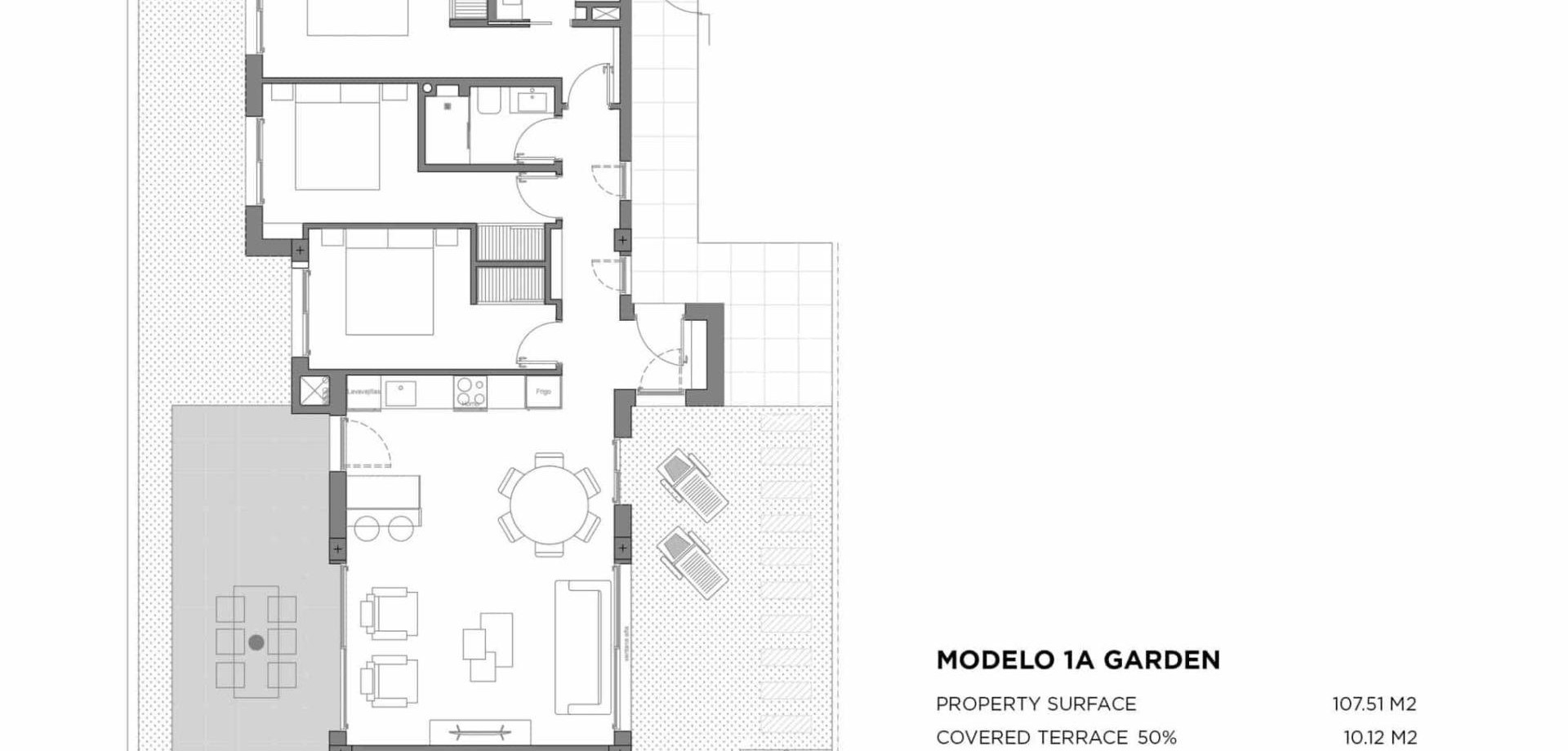 Nueva construcción  - Apartamento - piso -
Los Alcázares - Parque Diana