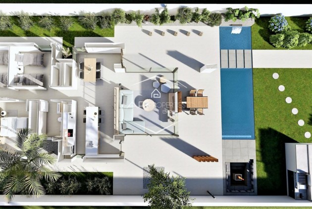 Nowy budynek - Willa - Dom wolnostojący -
San Fulgencio - El Oasis