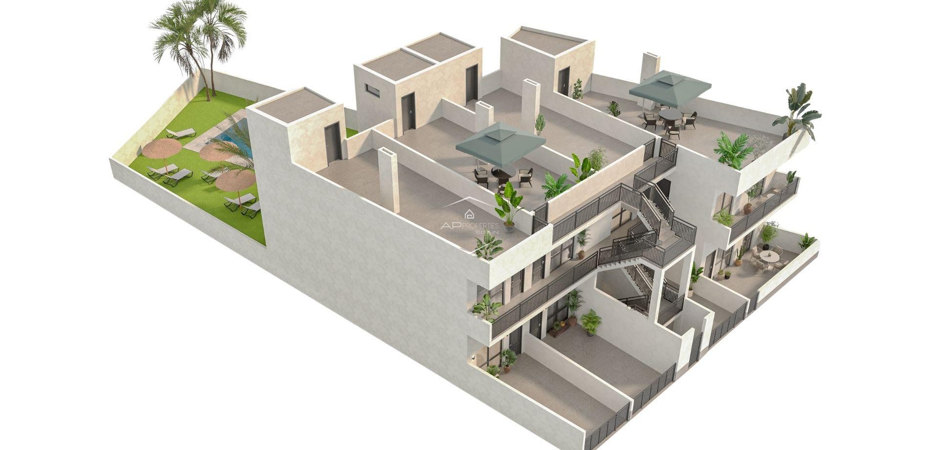 Nowy budynek - Bungalow -
Hondón de las Nieves - La Canalosa