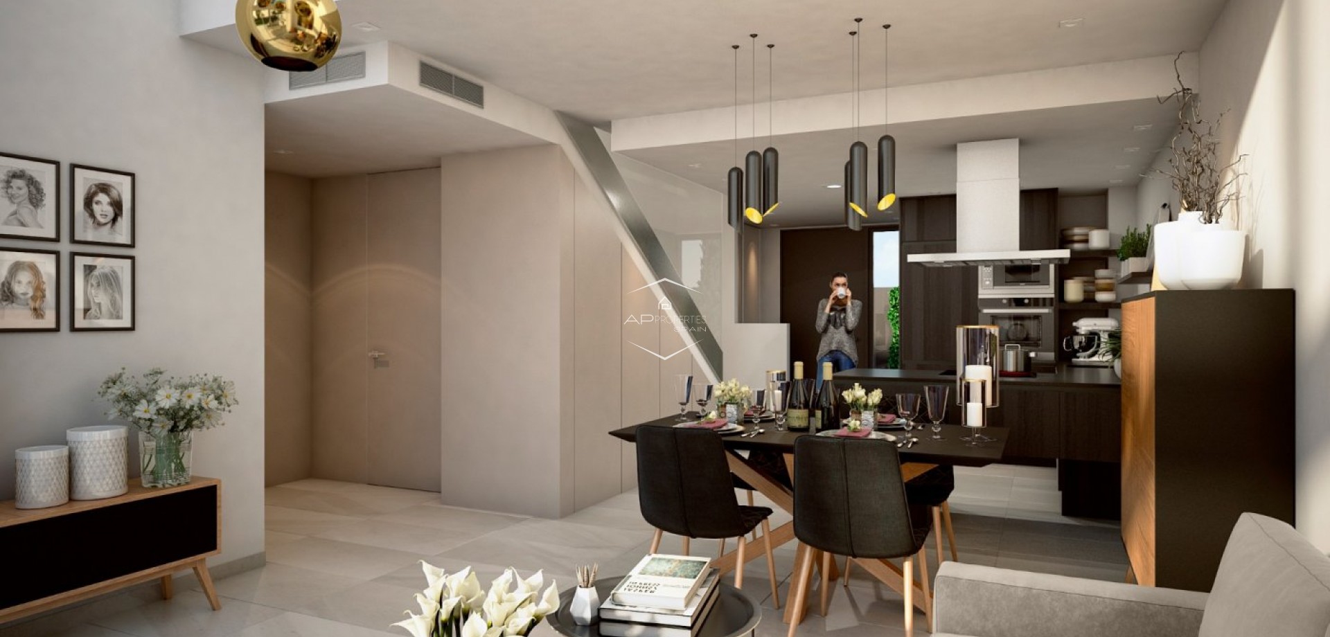 Nieuwbouw Woningen - Villa - Halfvrijstaand -
Algorfa - La Finca