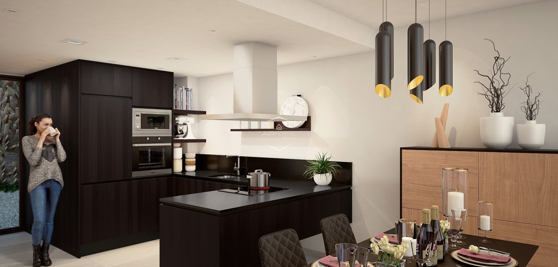 Nieuwbouw Woningen - Villa - Halfvrijstaand -
Algorfa - La Finca