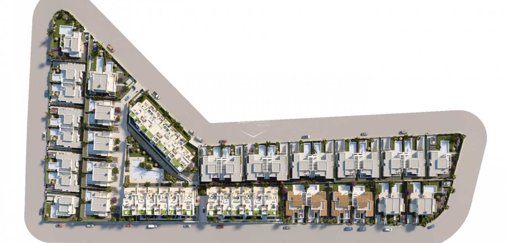 Nieuwbouw Woningen - Villa - Halfvrijstaand -
Algorfa - La Finca