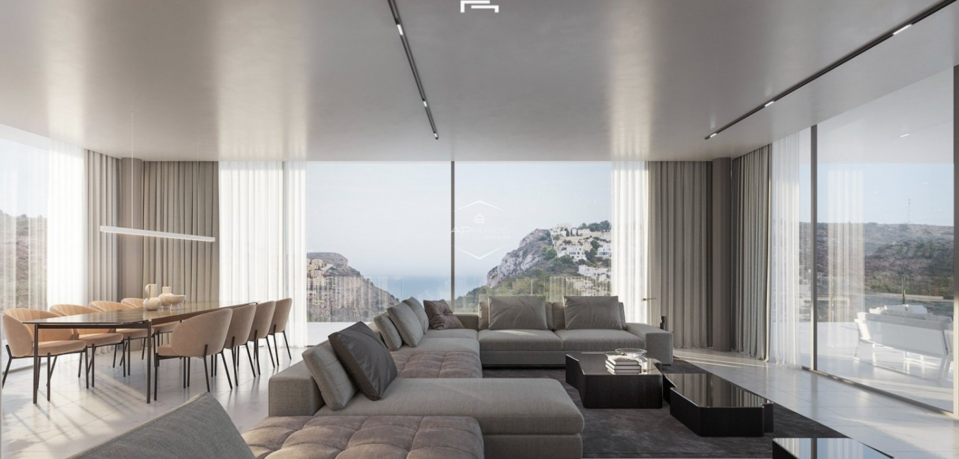 New Build - Villa - Detached -
Moraira - Verde Pino