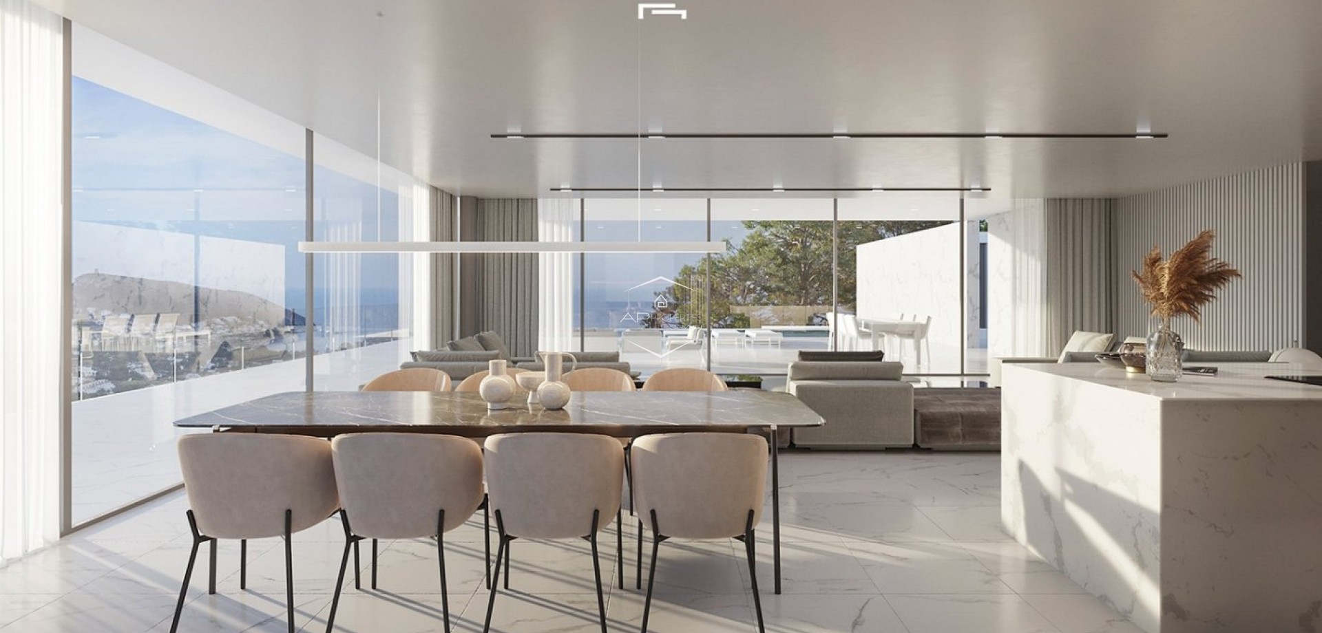 New Build - Villa - Detached -
Moraira - Verde Pino