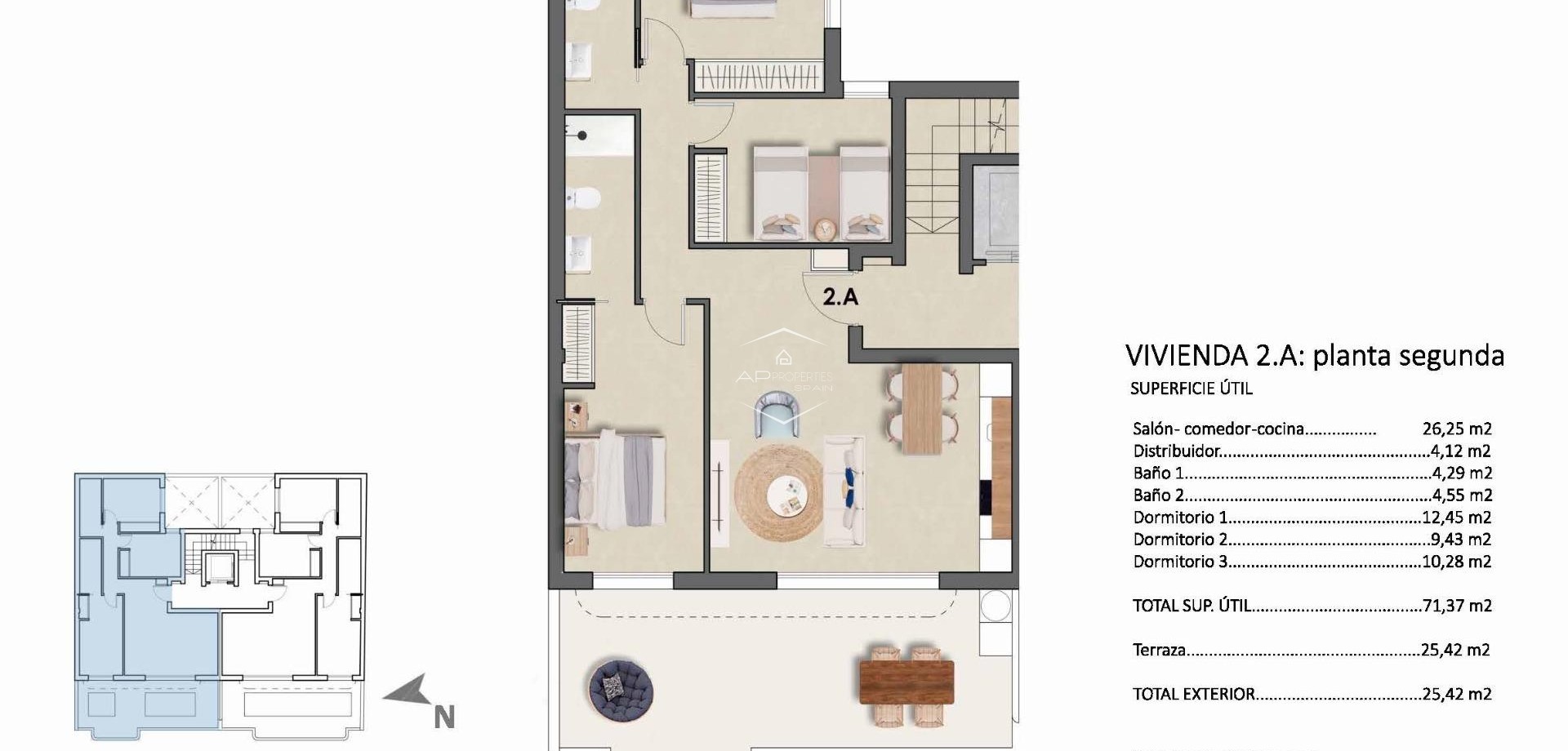 Nouvelle construction - Appartement - Penthouse -
Pilar de la Horadada - Torre De La Horadada