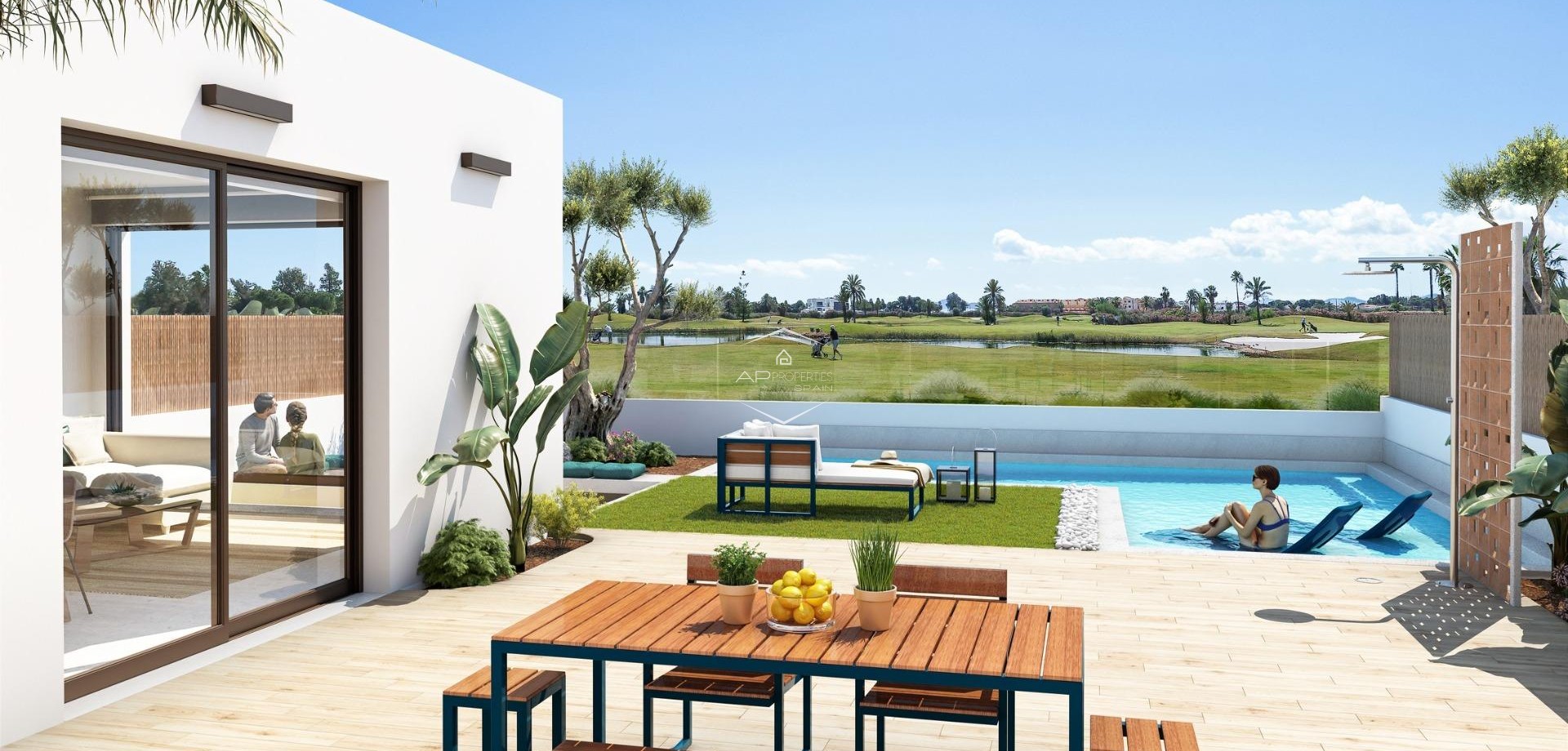 Nouvelle construction - Villa - Indépendante -
Los Alcázares - Serena Golf