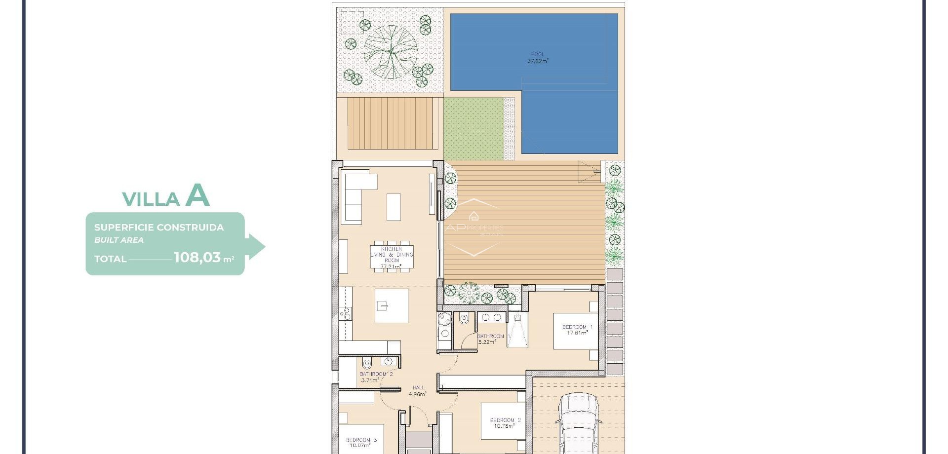 Nouvelle construction - Villa - Indépendante -
Los Alcázares - Serena Golf