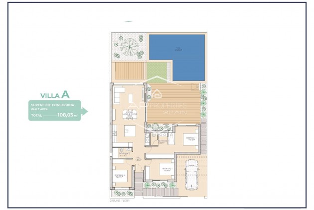 Nouvelle construction - Villa - Indépendante -
Los Alcázares - Serena Golf