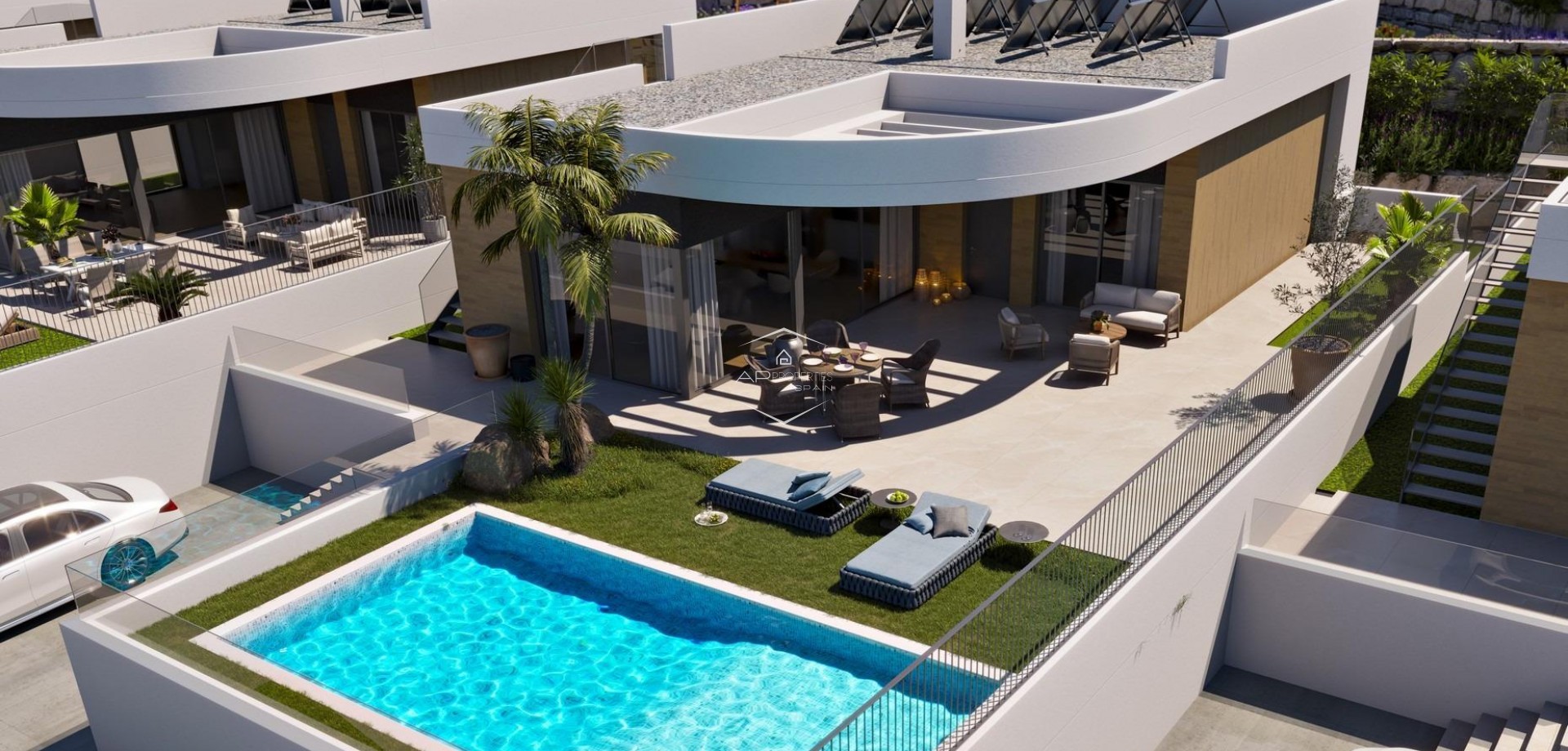 Nowy budynek - Willa - Dom wolnostojący -
Finestrat - Campana Garden