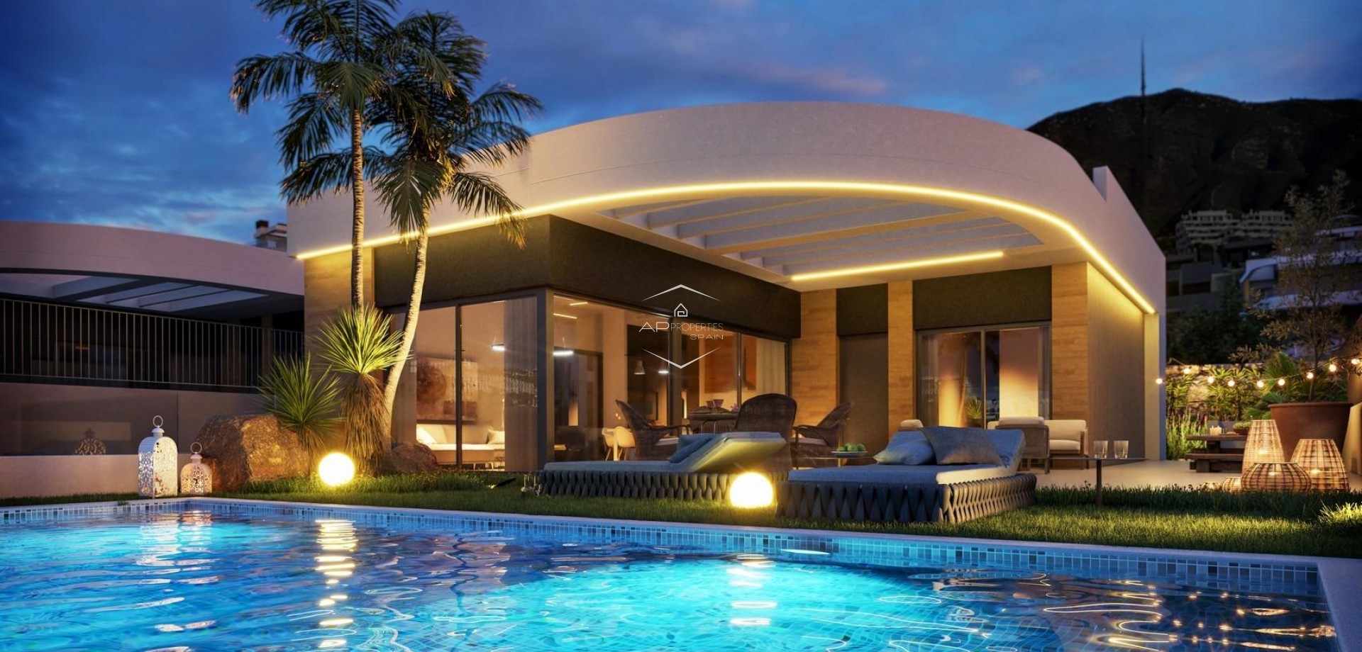 Nowy budynek - Willa - Dom wolnostojący -
Finestrat - Campana Garden