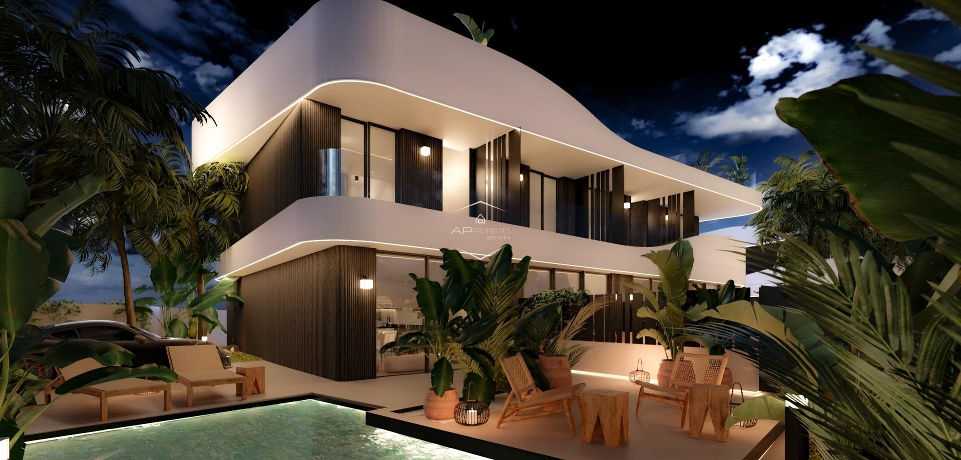 Nowy budynek - Willa - bliźniak -
Orihuela Costa - Castillo de Don Juan