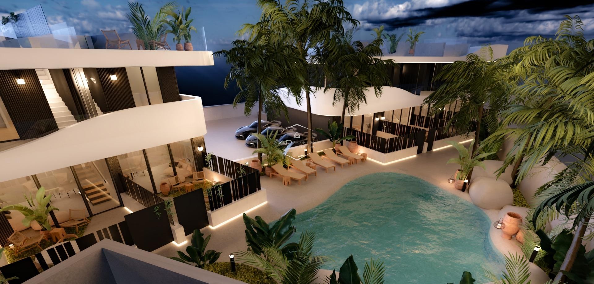 Nowy budynek - Willa - bliźniak -
Orihuela Costa - Castillo de Don Juan