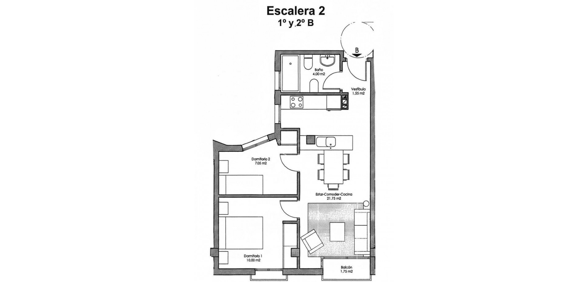 New Build - Apartment - flat -
Avileses - pueblo