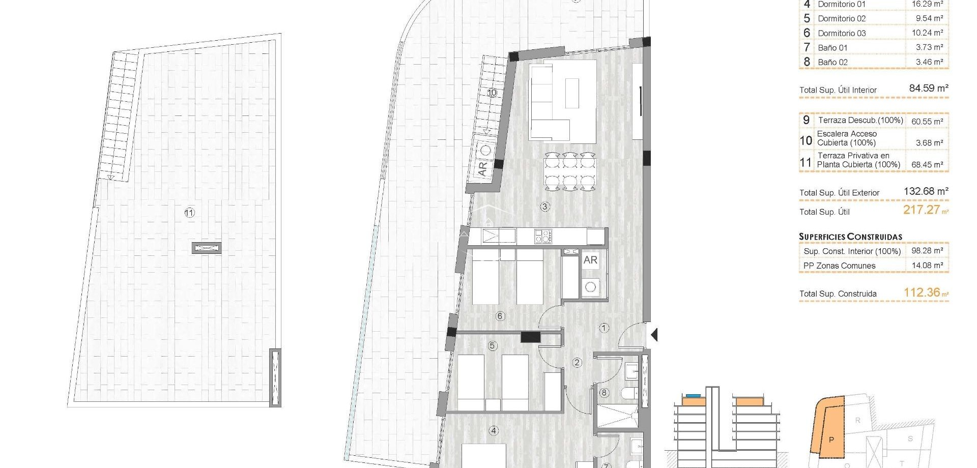 New Build - Apartment - Penthouse -
Torrevieja - Centro