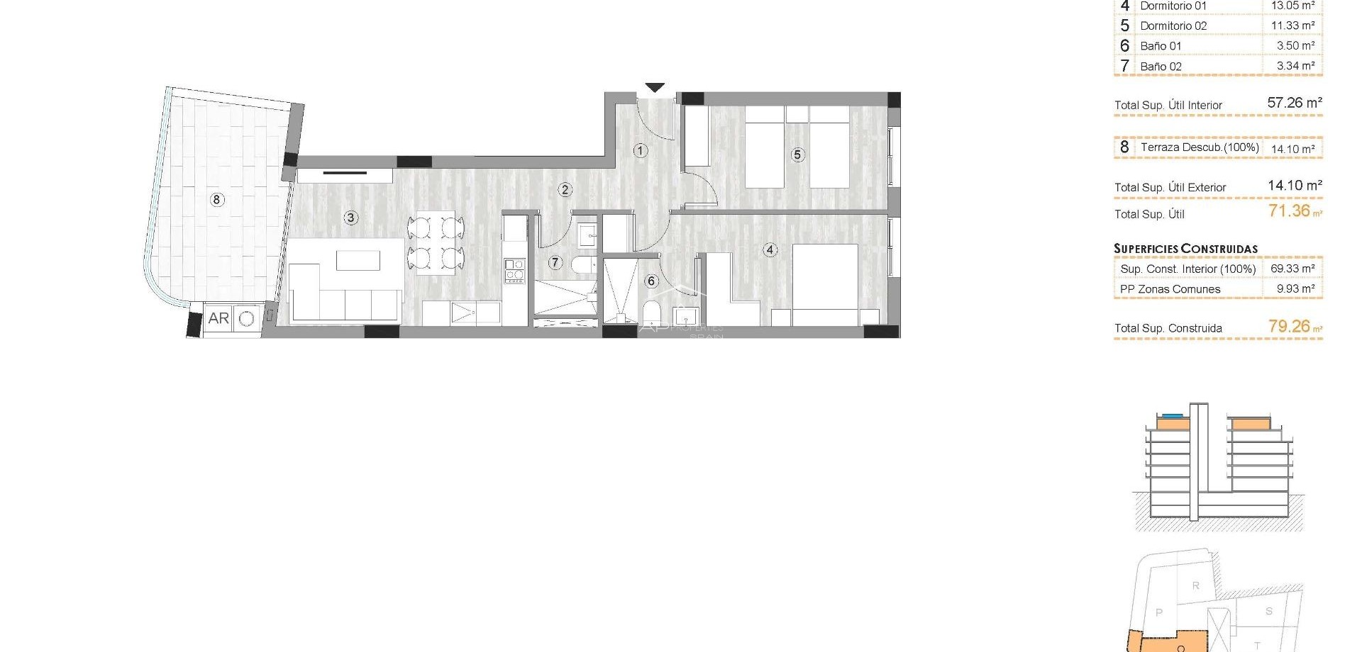 New Build - Apartment - Penthouse -
Torrevieja - Centro
