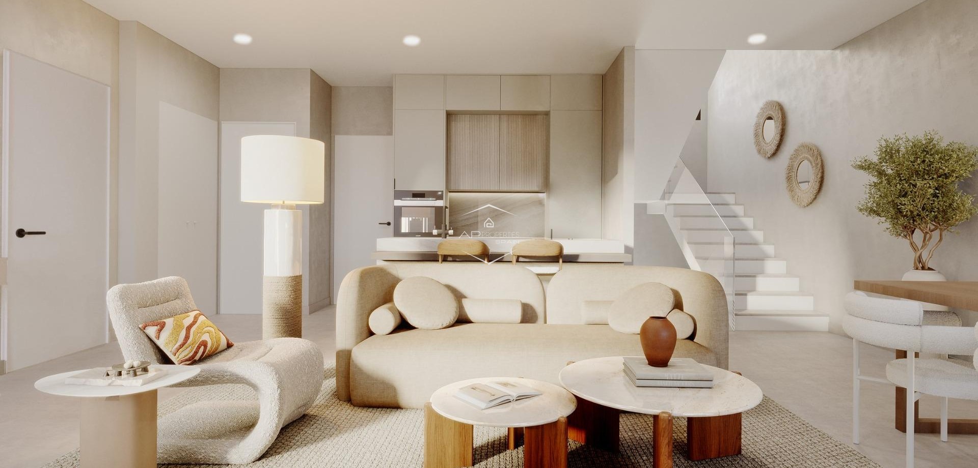 Nouvelle construction - Maison de ville -
Mojacar - Playa de la Mena