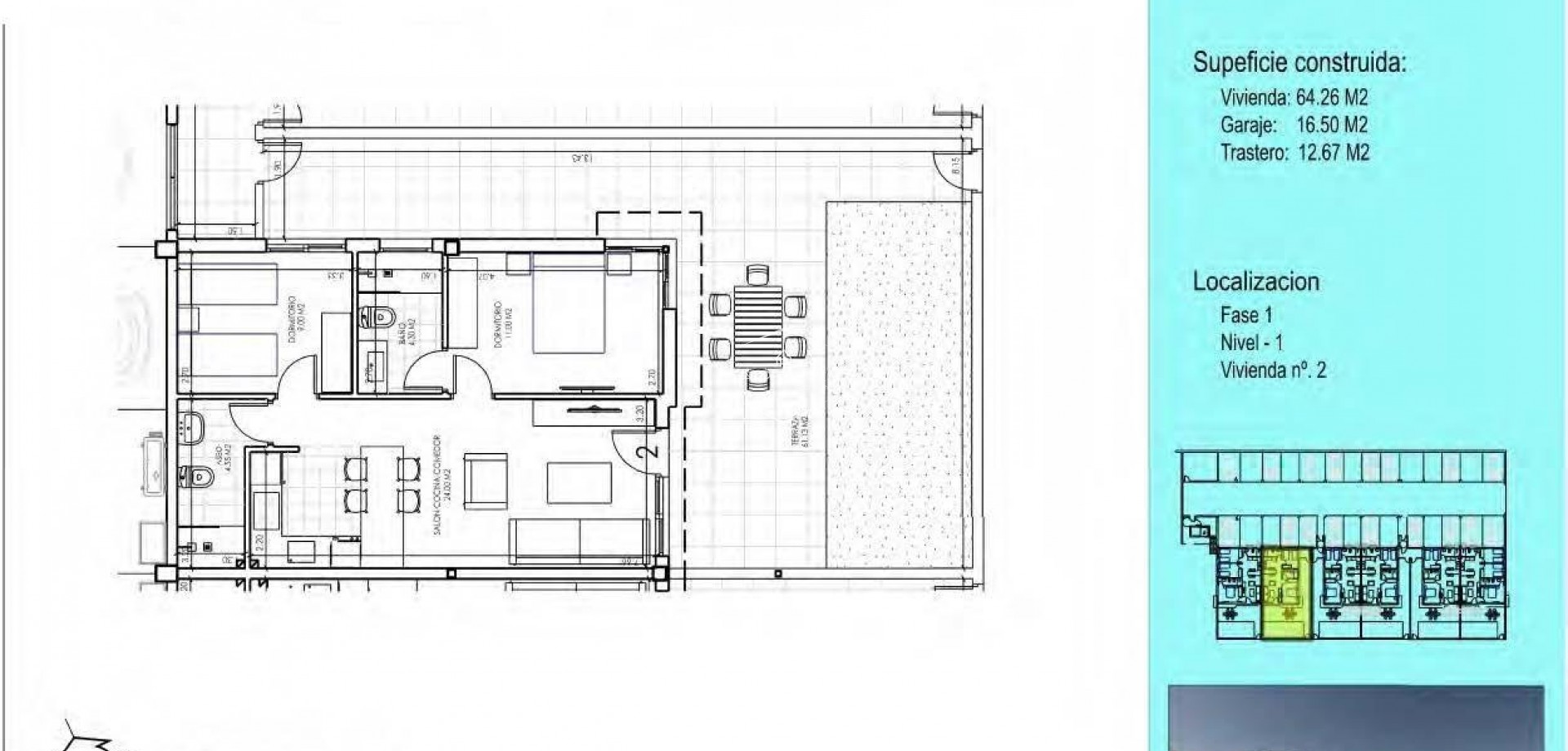 Nouvelle construction - Appartement -
Vera - Vera Playa