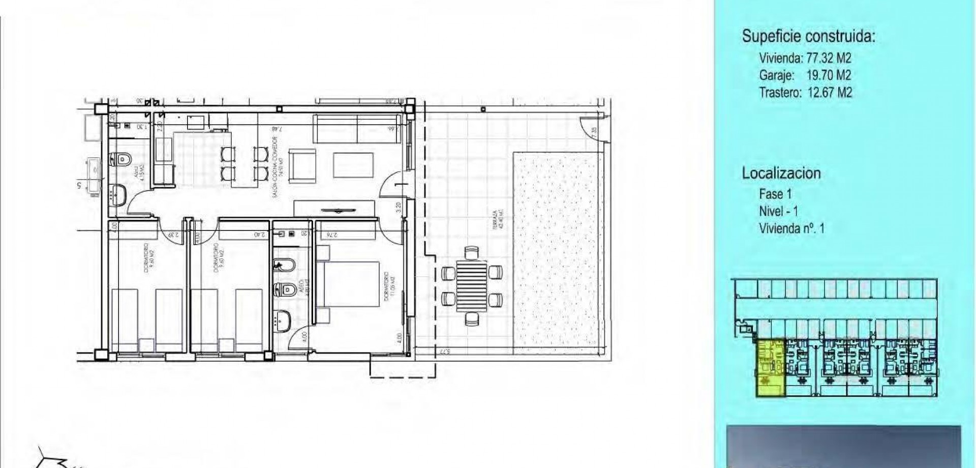 Nouvelle construction - Appartement -
Vera - Vera Playa