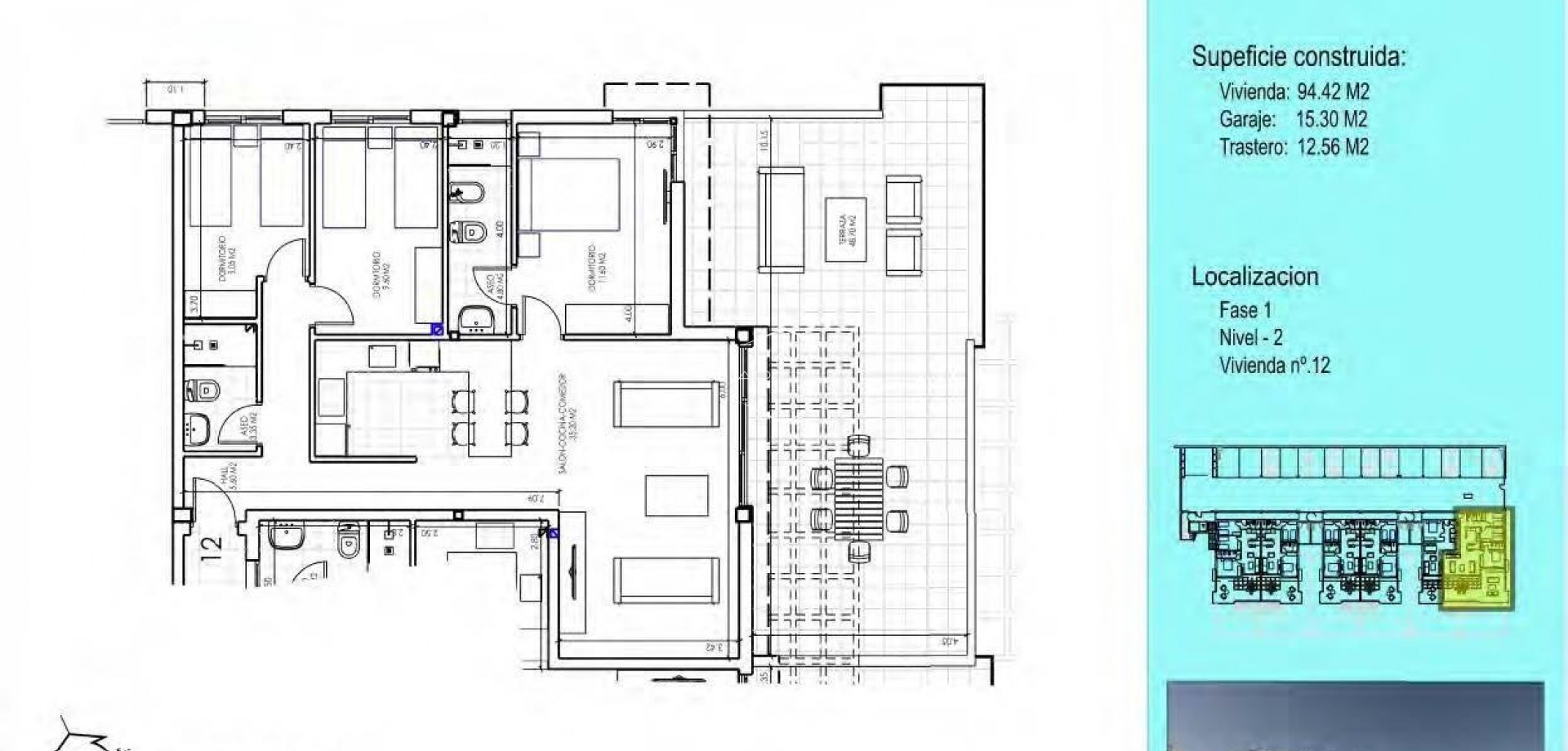 Nouvelle construction - Appartement -
Vera - Vera Playa