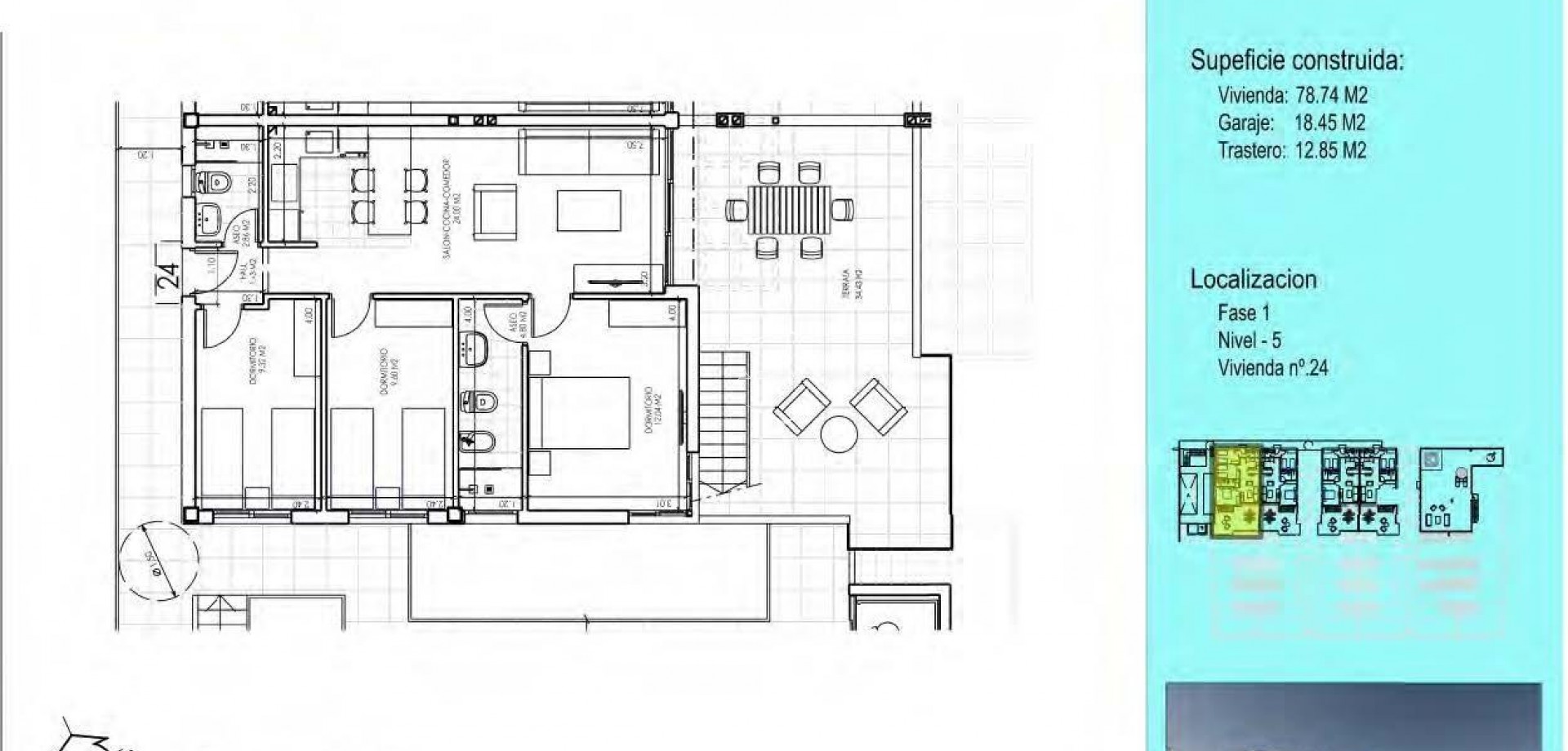 Nouvelle construction - Appartement - Penthouse -
Vera - Vera Playa