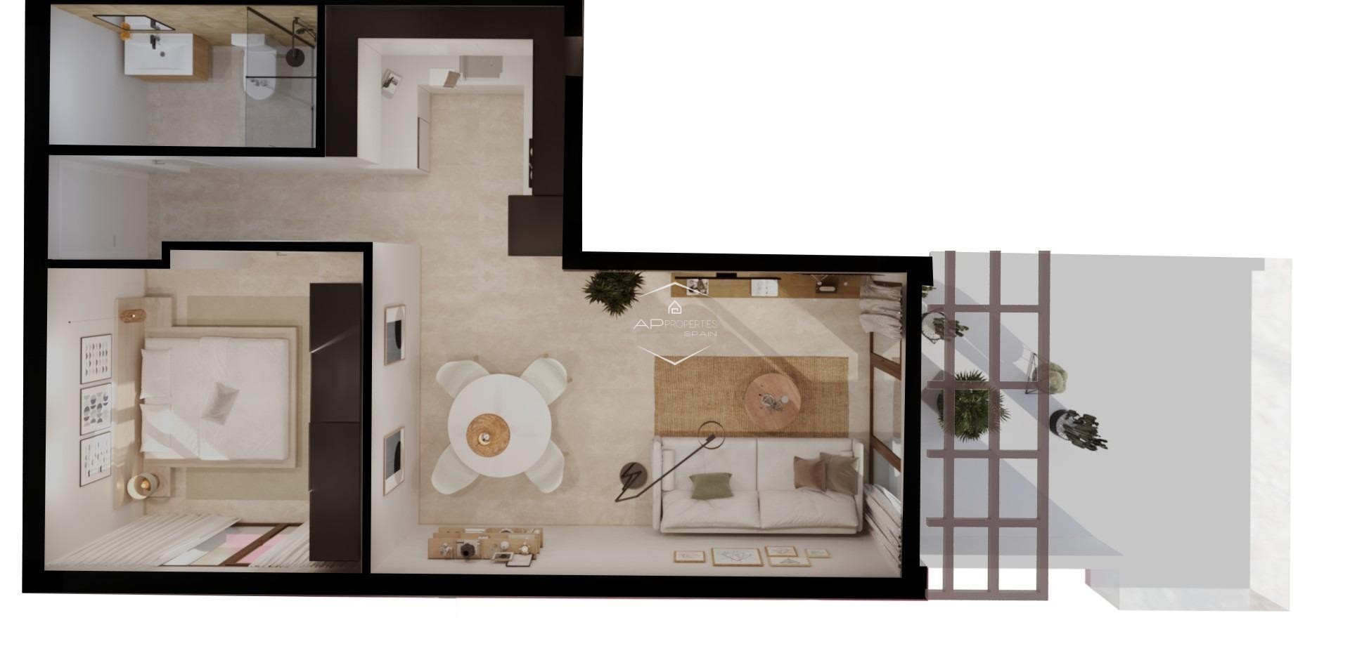 Nouvelle construction - Appartement -
Vera - Vera Playa