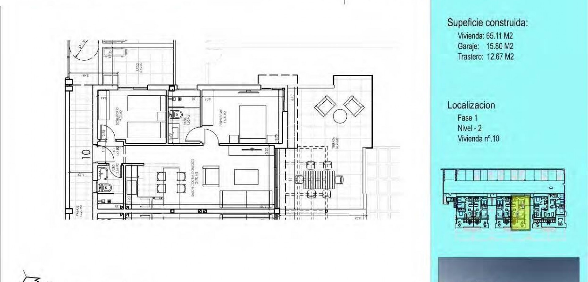 Nouvelle construction - Appartement -
Vera - Vera Playa