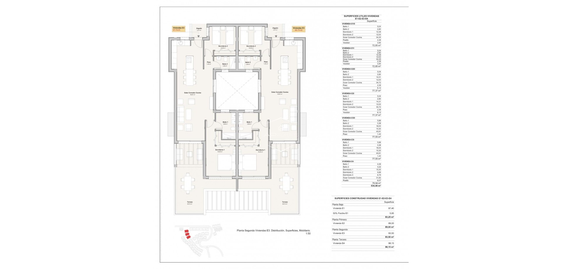 Nouvelle construction - Appartement - Penthouse -
Mojacar - Playa De Macenas