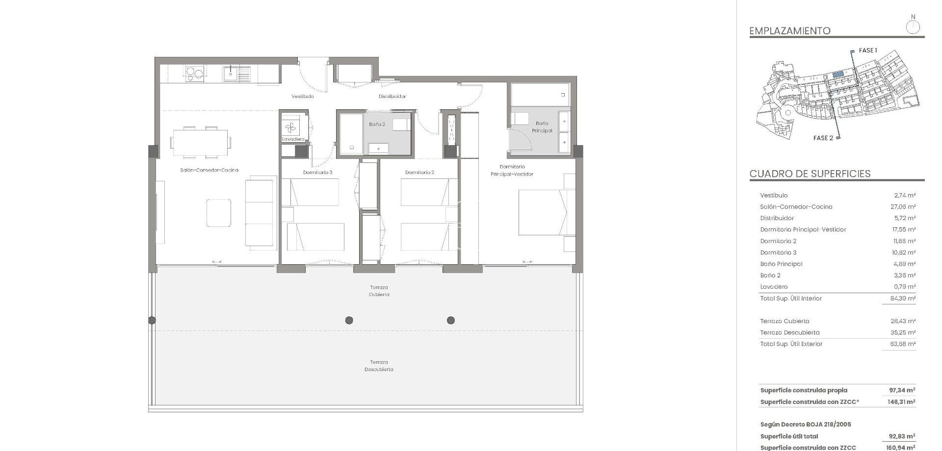 Nouvelle construction - Appartement - Penthouse -
Mojacar - Playa Macenas (Mojácar)