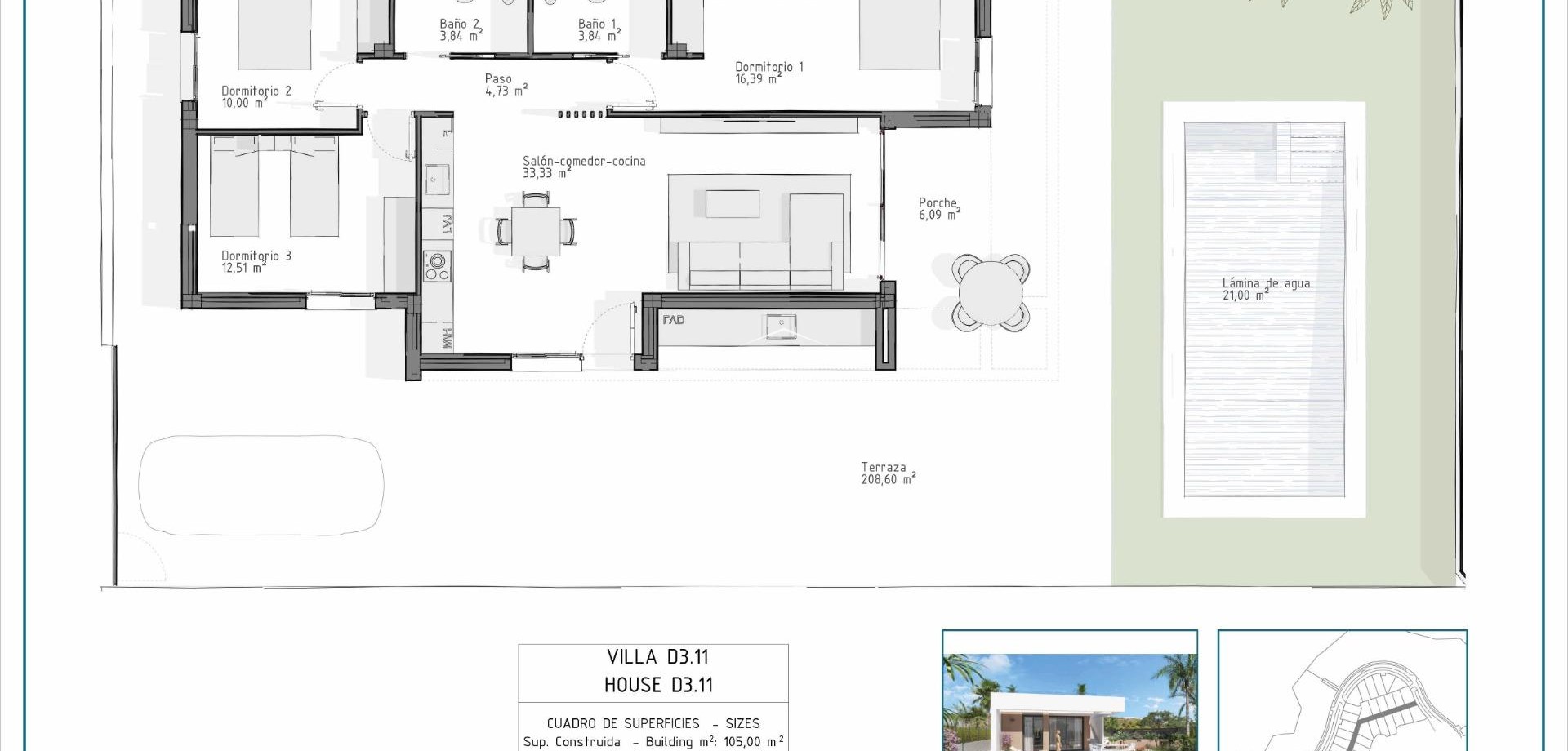 Nouvelle construction - Villa - Indépendante -
Vera - Pueblo Salinas