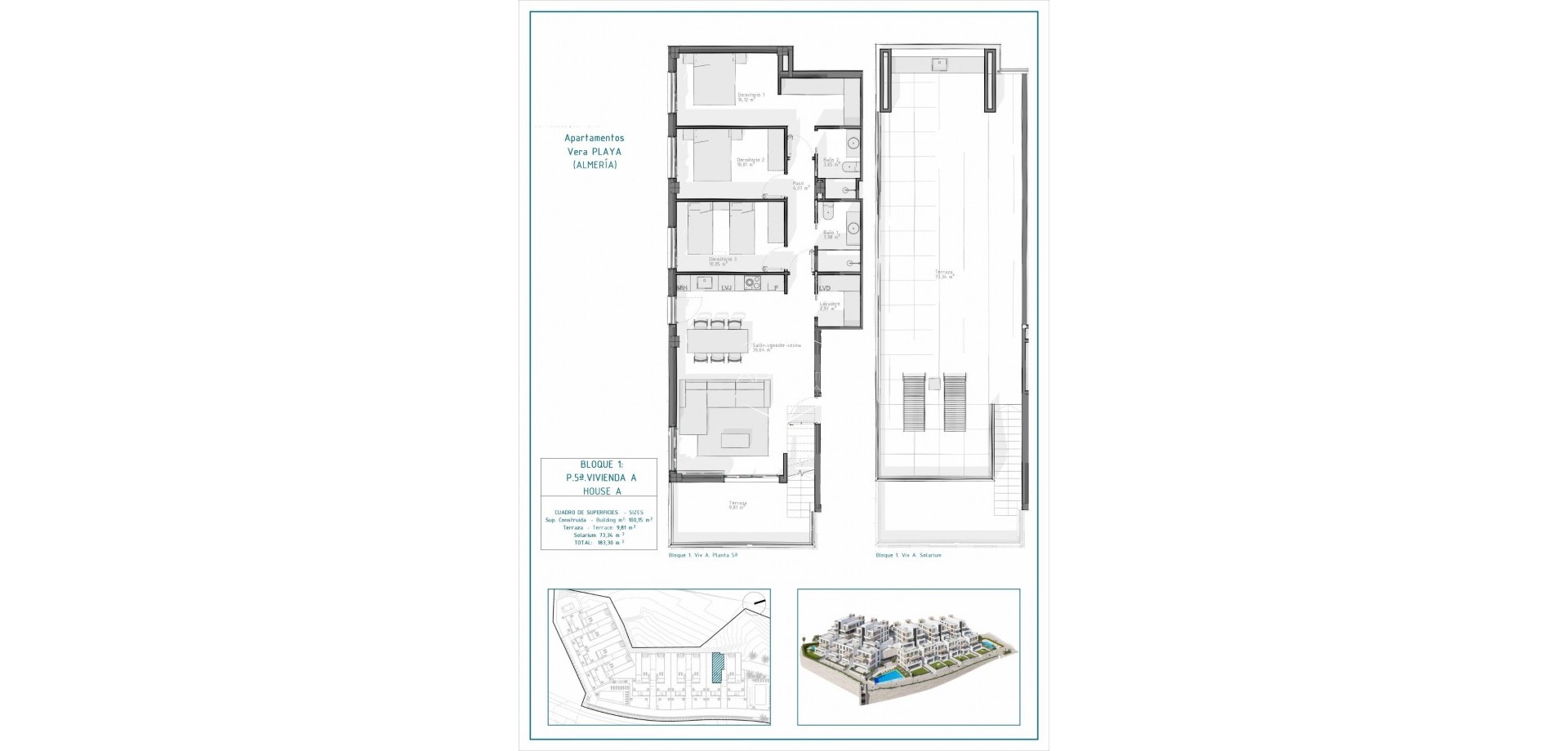 Nouvelle construction - Appartement - Penthouse -
Vera - Pueblo Salinas
