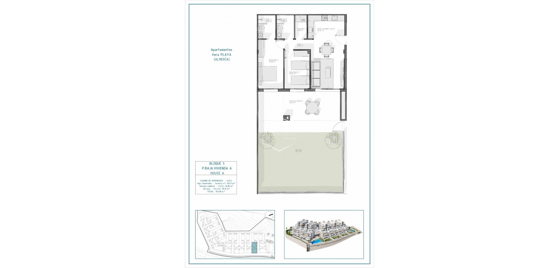 Nouvelle construction - Appartement -
Vera - Pueblo Salinas