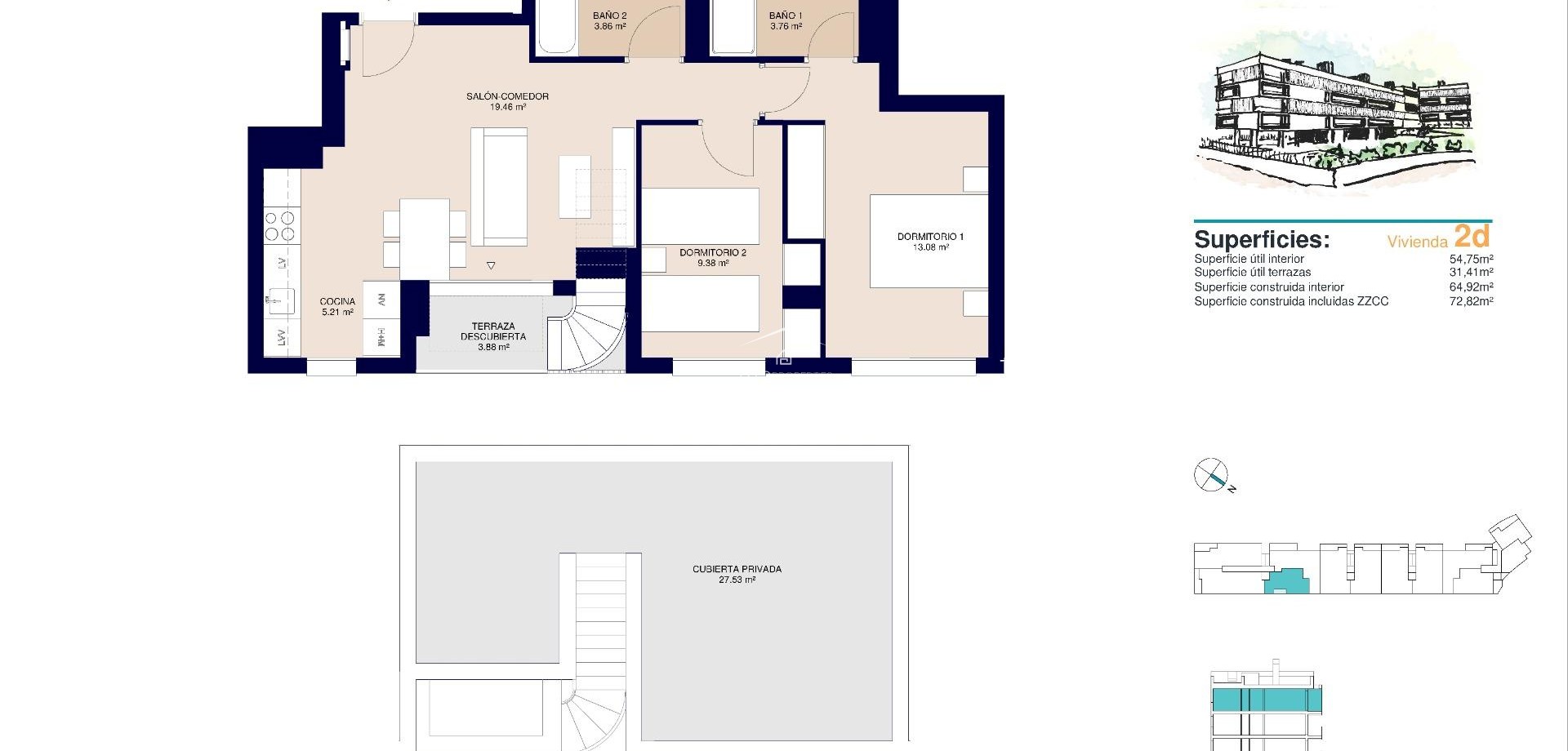 Nouvelle construction - Appartement - Penthouse -
Alicante - San Agustín-PAU 2