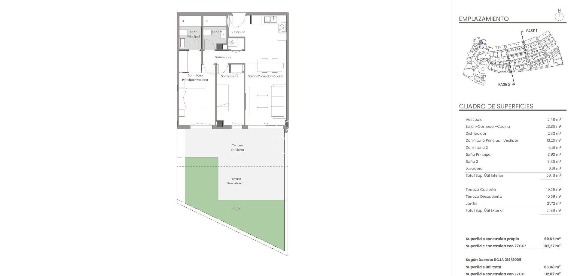 Nouvelle construction - Appartement -
Mojacar - Playa Macenas (Mojácar)