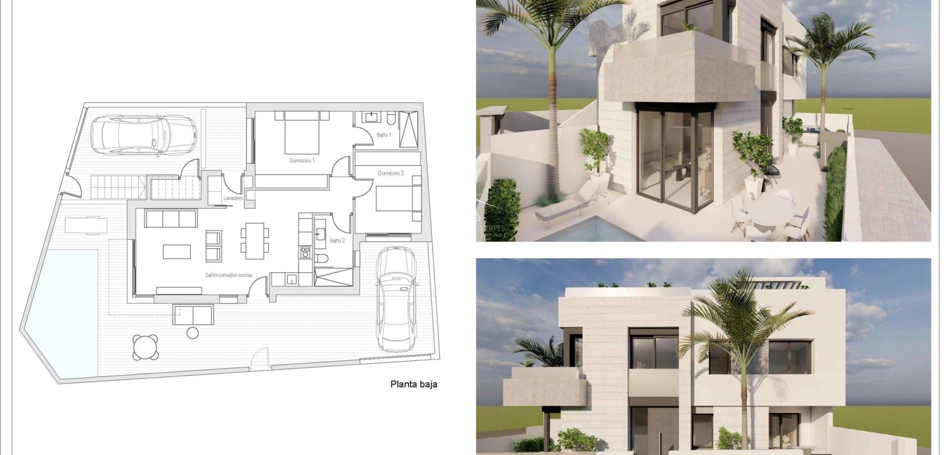 Nieuwbouw Woningen - Bungalow -
Pilar de la Horadada - pueblo