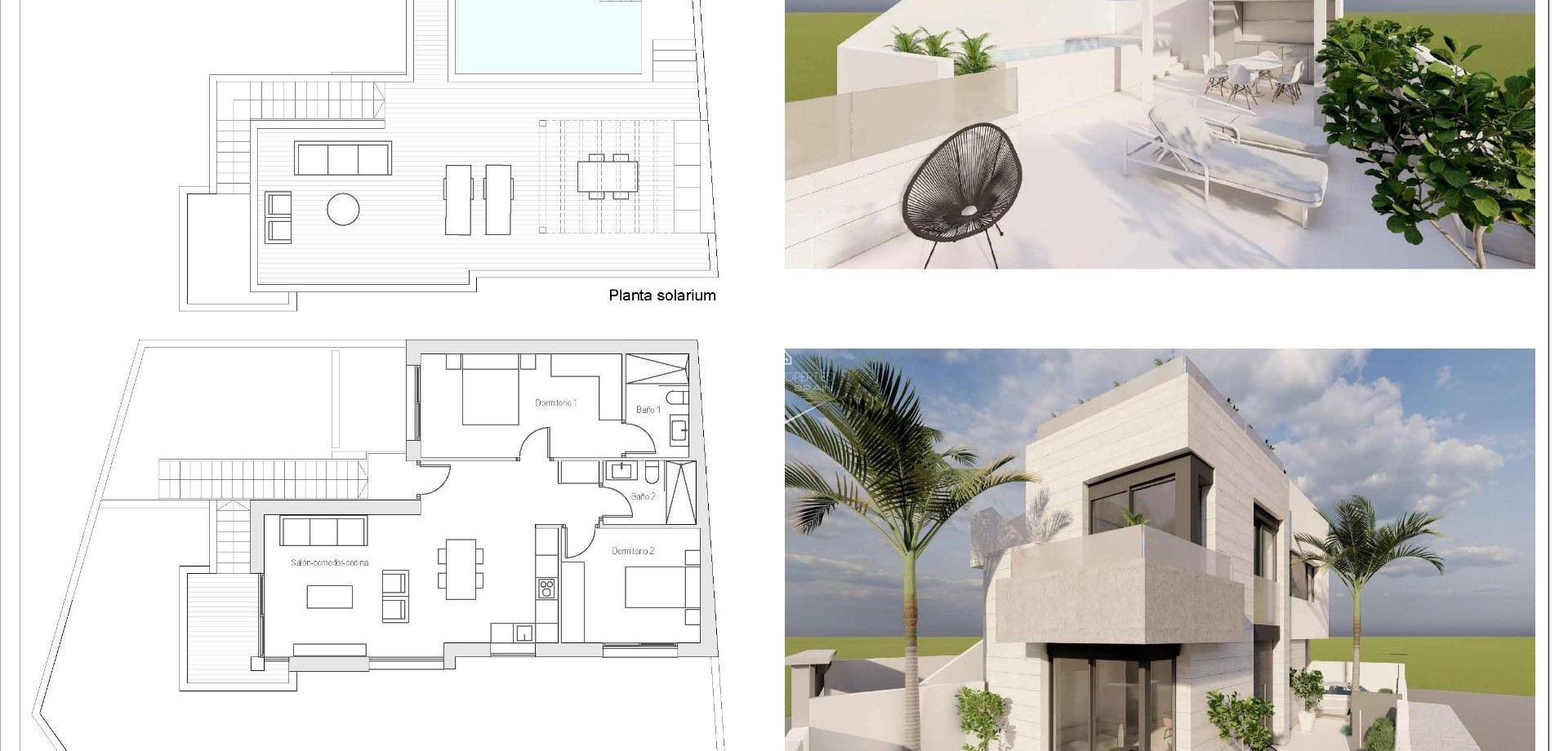 Nieuwbouw Woningen - Bungalow -
Pilar de la Horadada - pueblo