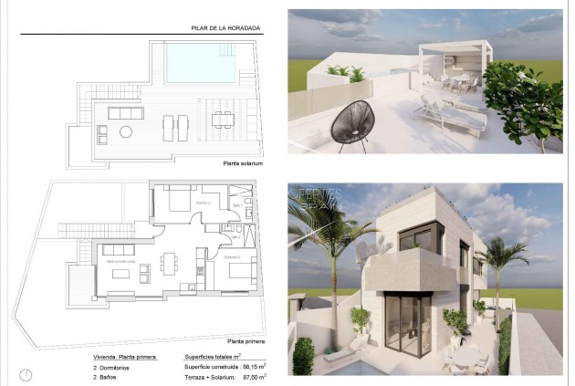 Nieuwbouw Woningen - Bungalow -
Pilar de la Horadada - pueblo