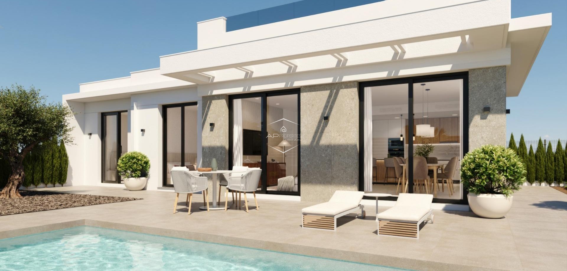 Nowy budynek - Willa - Dom wolnostojący -
Fuente Álamo - Hacienda Del Álamo Golf