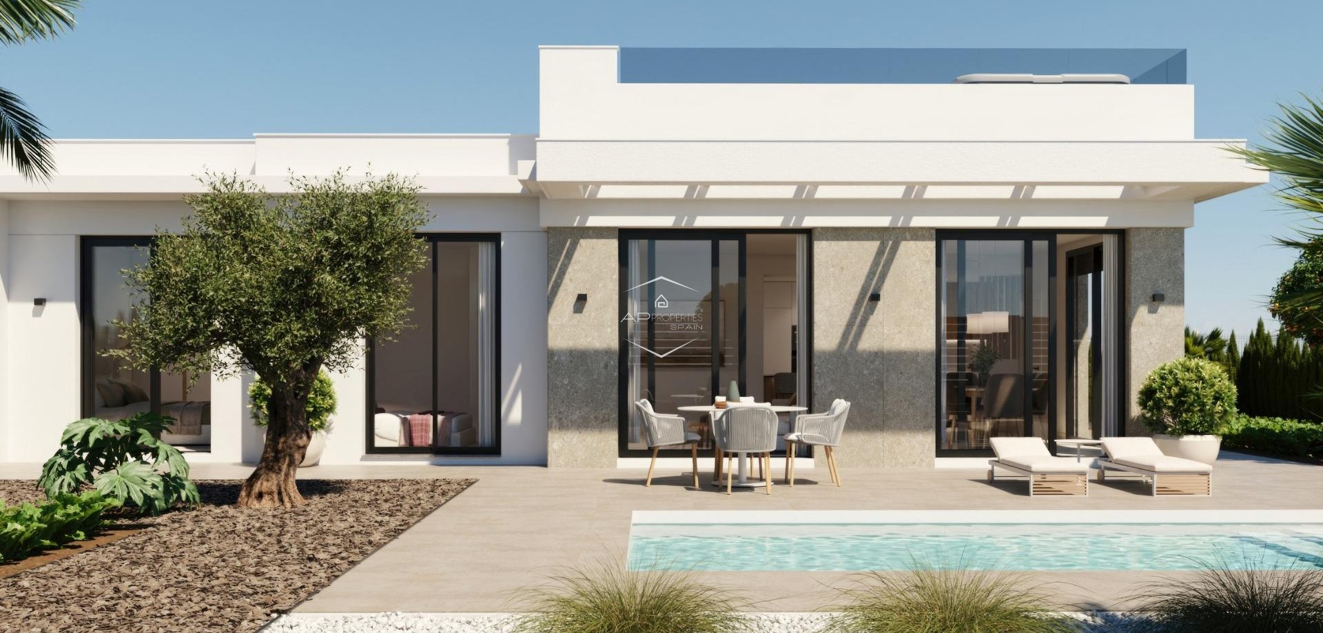 Nowy budynek - Willa - Dom wolnostojący -
Fuente Álamo - Hacienda Del Álamo Golf