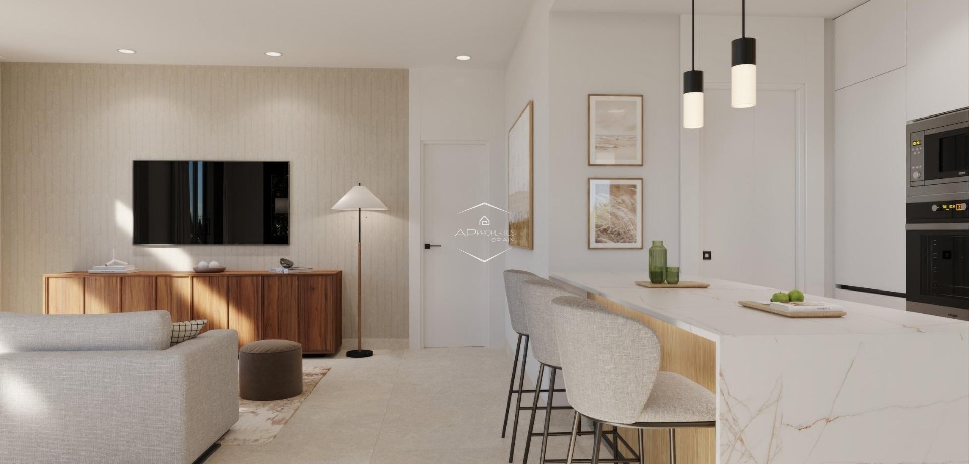 Nowy budynek - Willa - Dom wolnostojący -
Fuente Álamo - Hacienda Del Álamo Golf