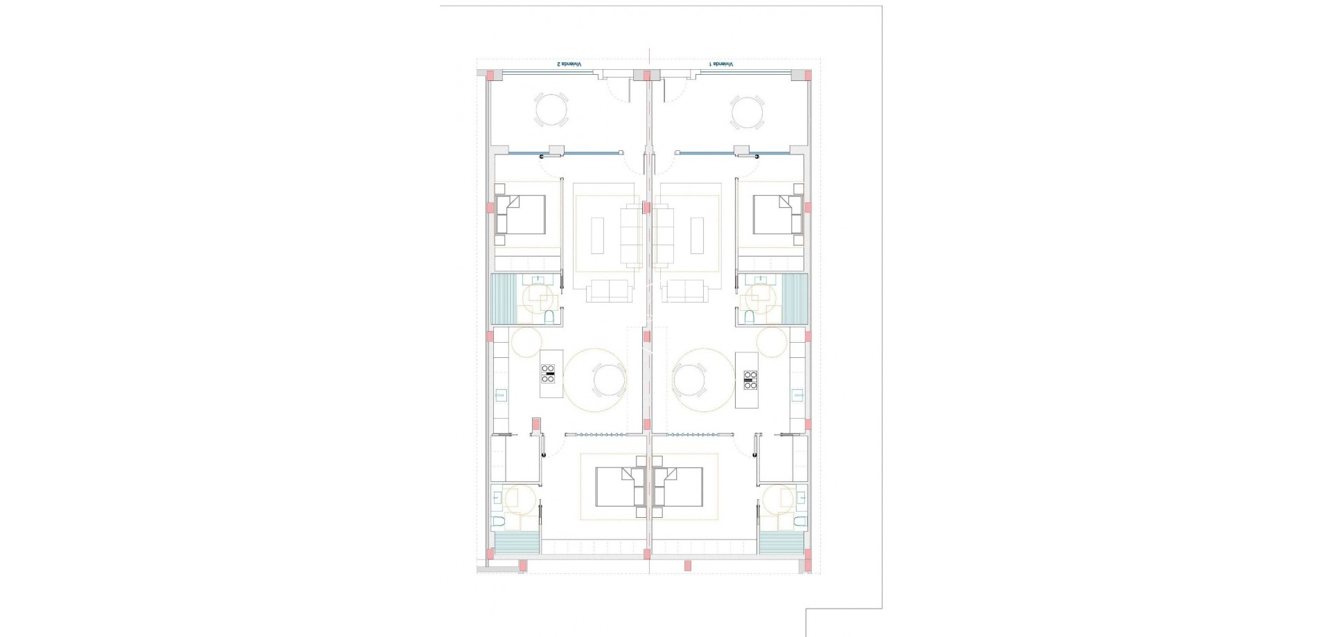 Nowy budynek - Mieszkanie - Apartament -
Catral - pueblo